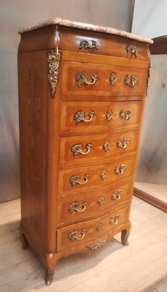 Louis XV-style Marquetry Weekly Planner -photo-2