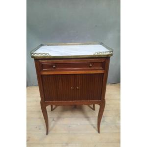 Commode à rideau style transition 