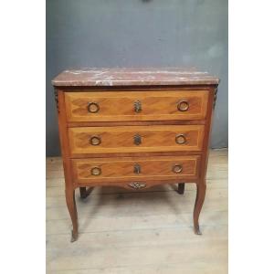 Commode de style transition en bois de plaquage 
