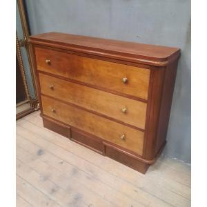 Commode en bois de plaquage des années 1930