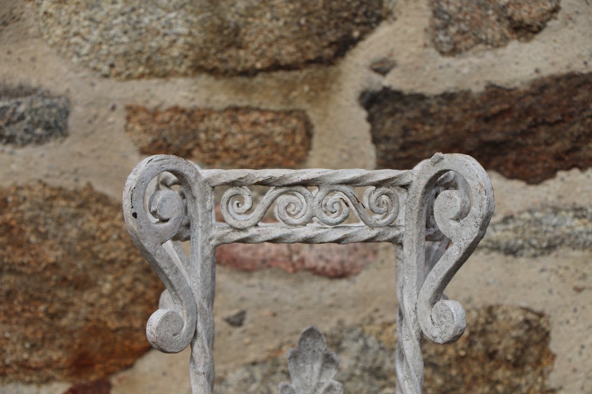 Jardinière  Fer Forgé Blason -photo-3