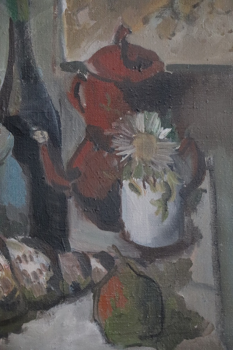 Nature morte au coquillage, XXème -photo-3