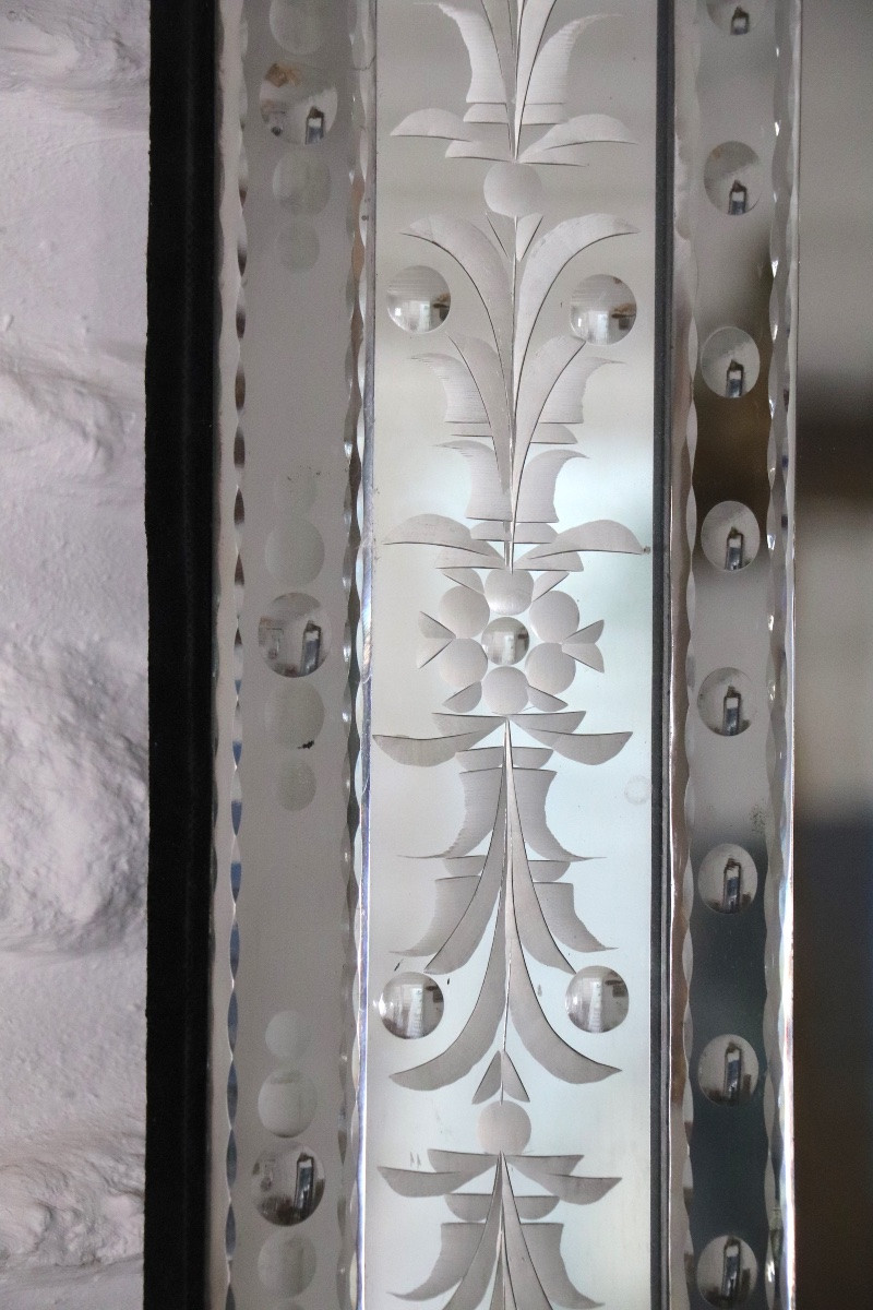 Large Venetian Mirror, 20th Century-photo-1