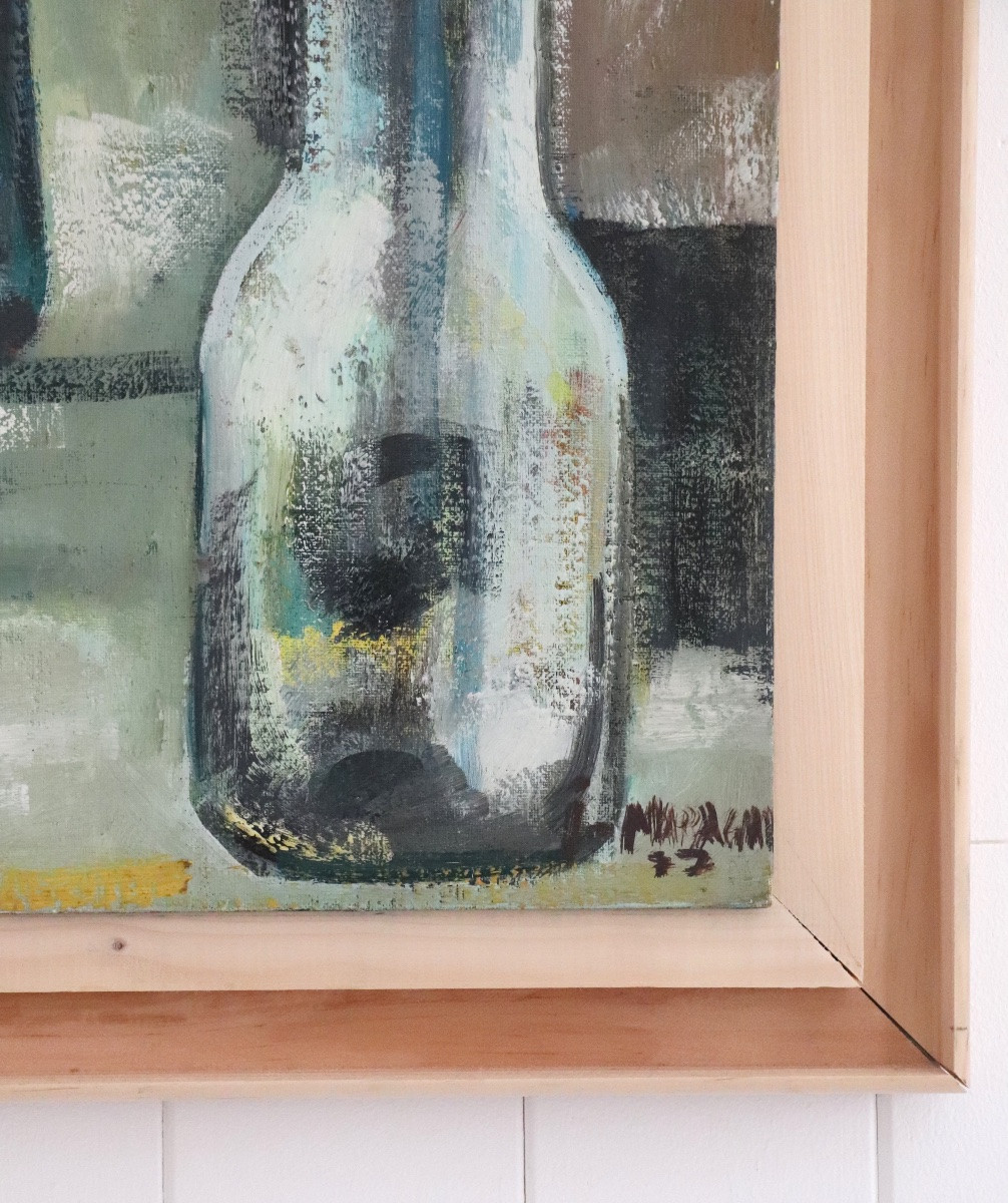 Still Life With Bottles And Flasks - Jorge Maragall, 1977-photo-4