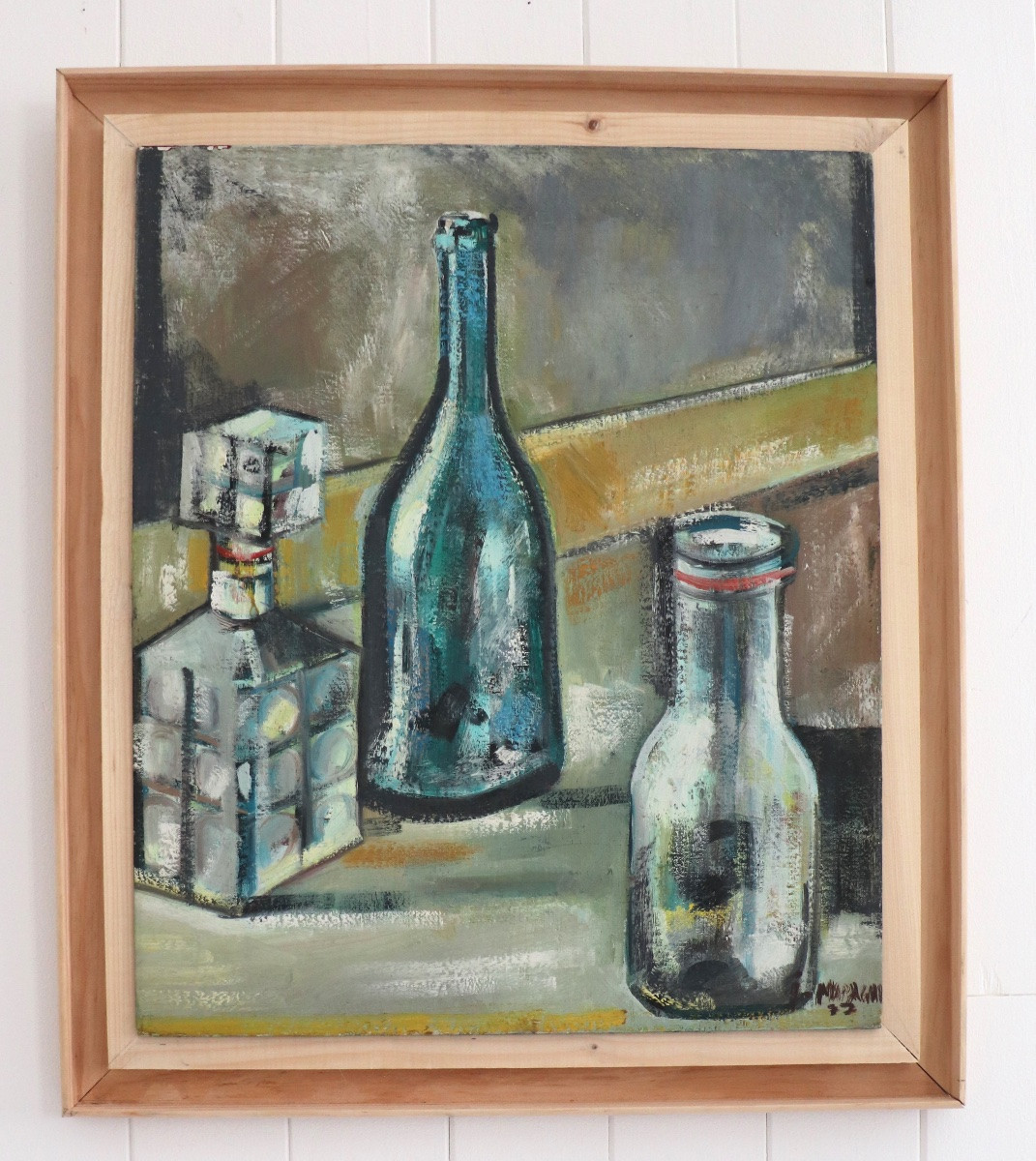 Still Life With Bottles And Flasks - Jorge Maragall, 1977-photo-4