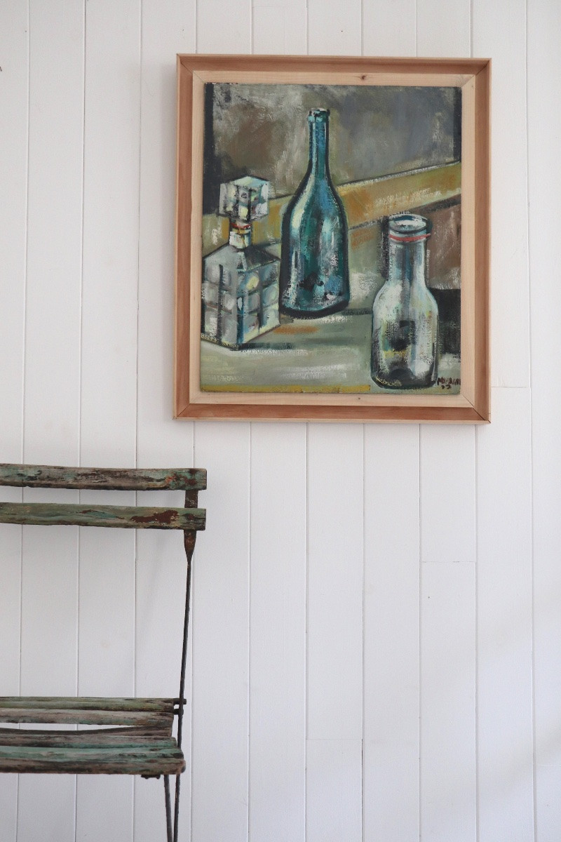 Still Life With Bottles And Flasks - Jorge Maragall, 1977-photo-5