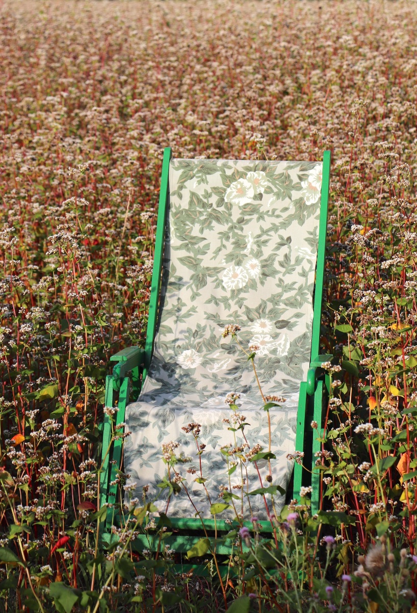 Ensemble de 7 fauteuils de jardin pliants  chiliennes  XXᵉ siècle
