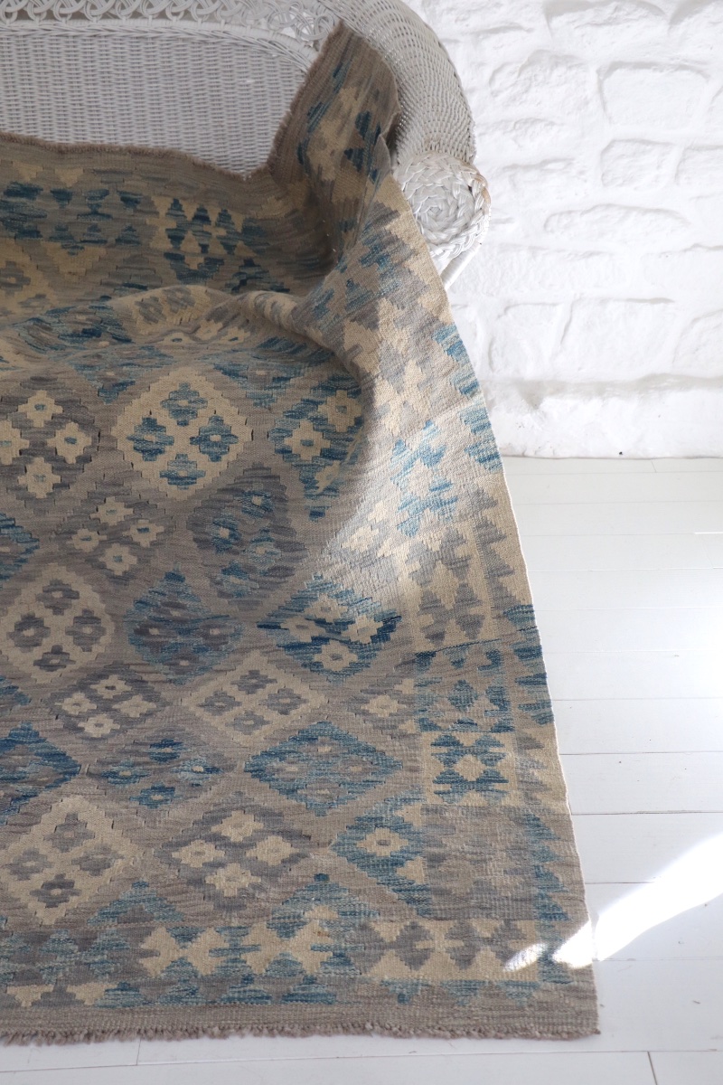  Kilim afghan de Maimana – XXe siècle-photo-4