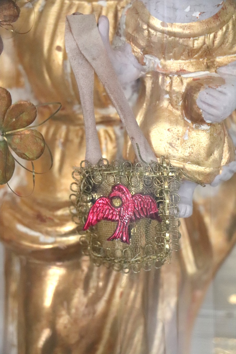 Sainte Vierge à l’Enfant sous globe - Santibelli, Vierge de Marseille, XIXᵉ siècle-photo-3