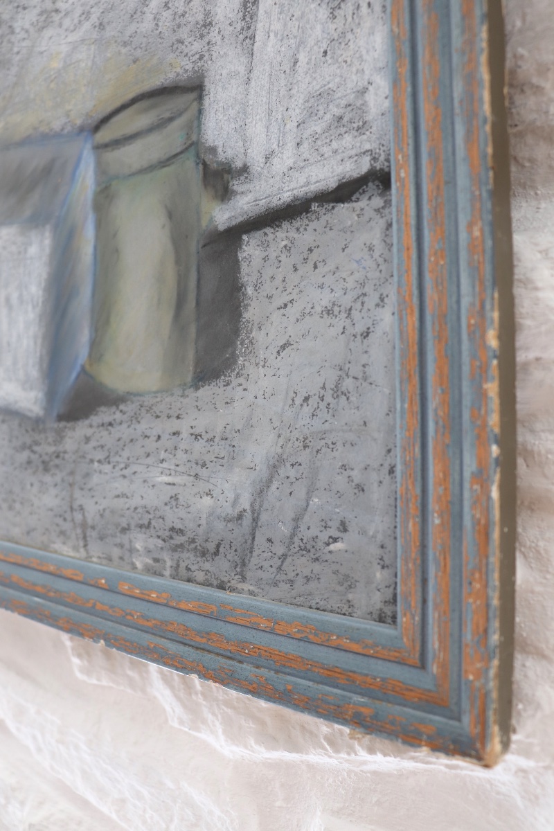 Still Life In Pastel, 20th Century-photo-4
