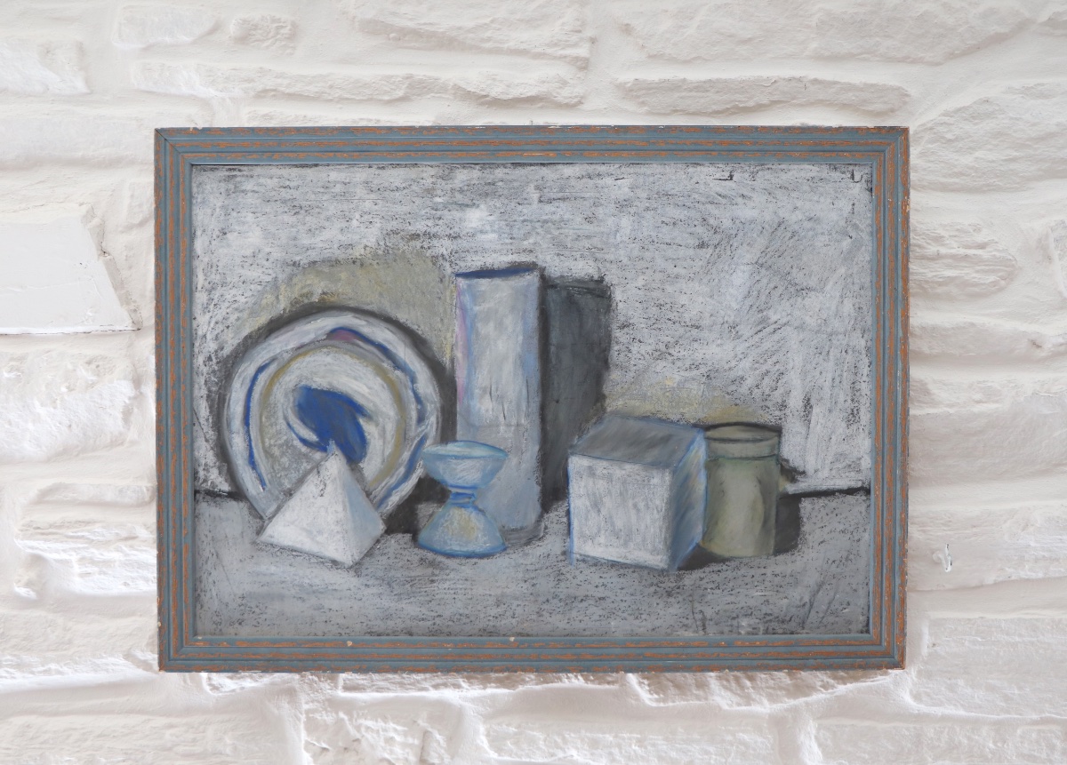 Still Life In Pastel, 20th Century