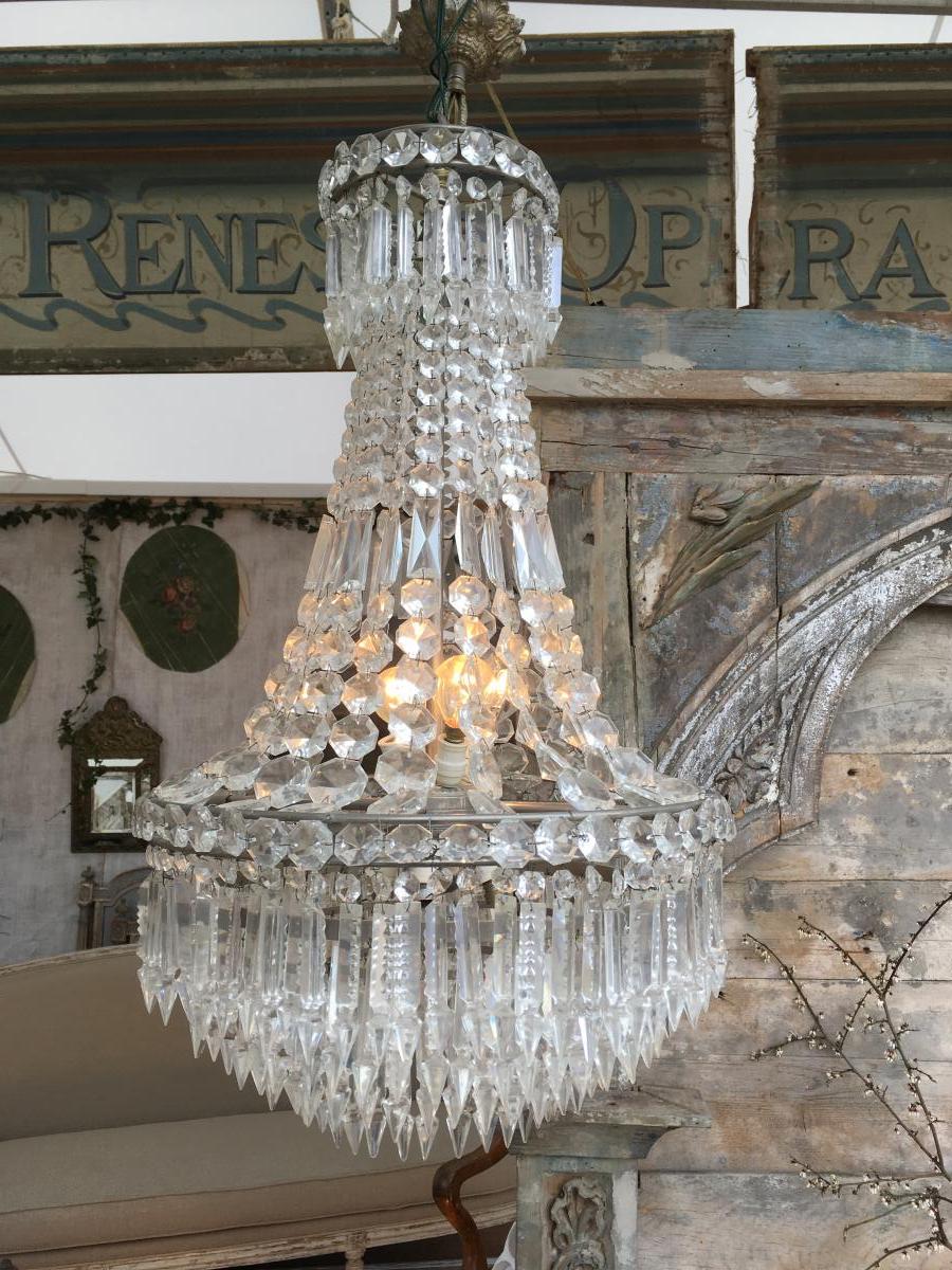 Lustre En Cristal 8 Feux 