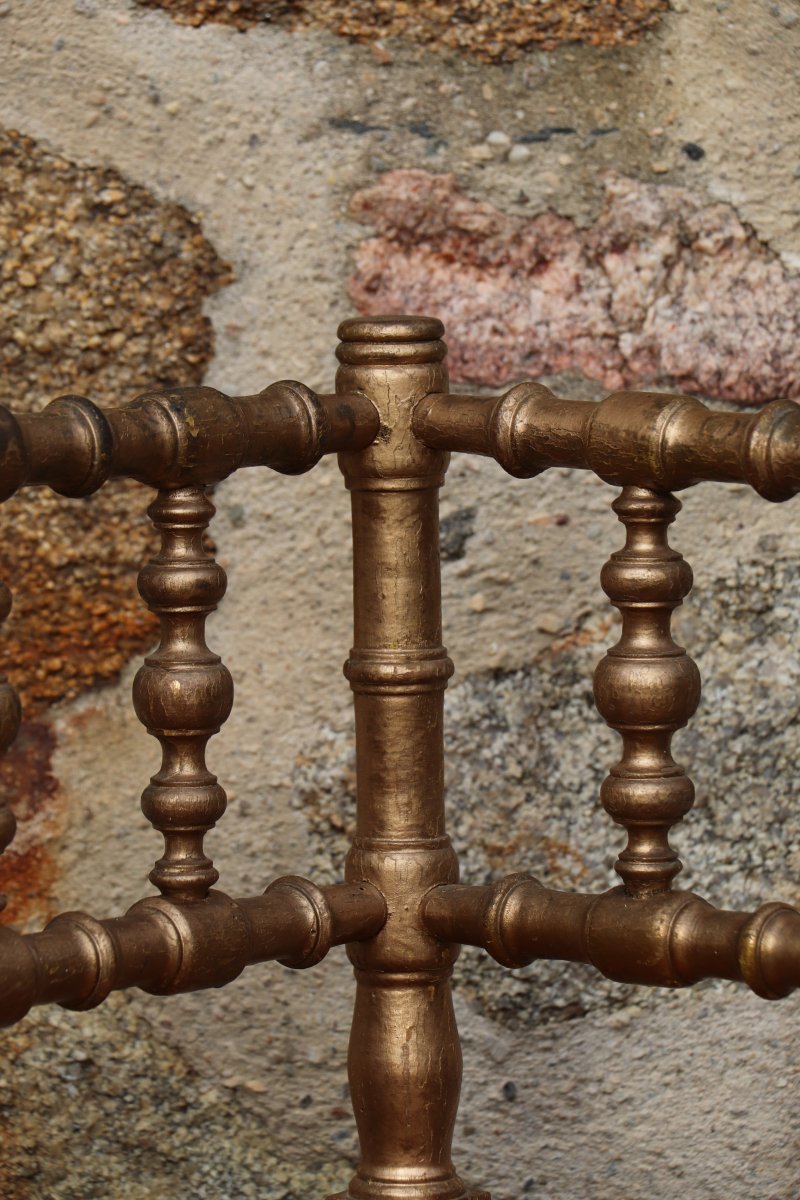 Confident Napoléon III Bois Doré - Banquette -photo-7