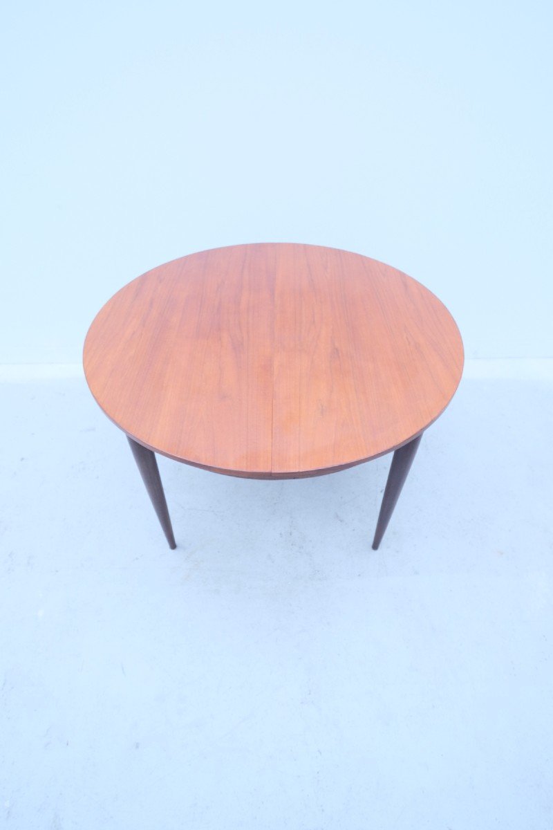 Table à Manger Scandinave En Teck, 1960 -photo-3