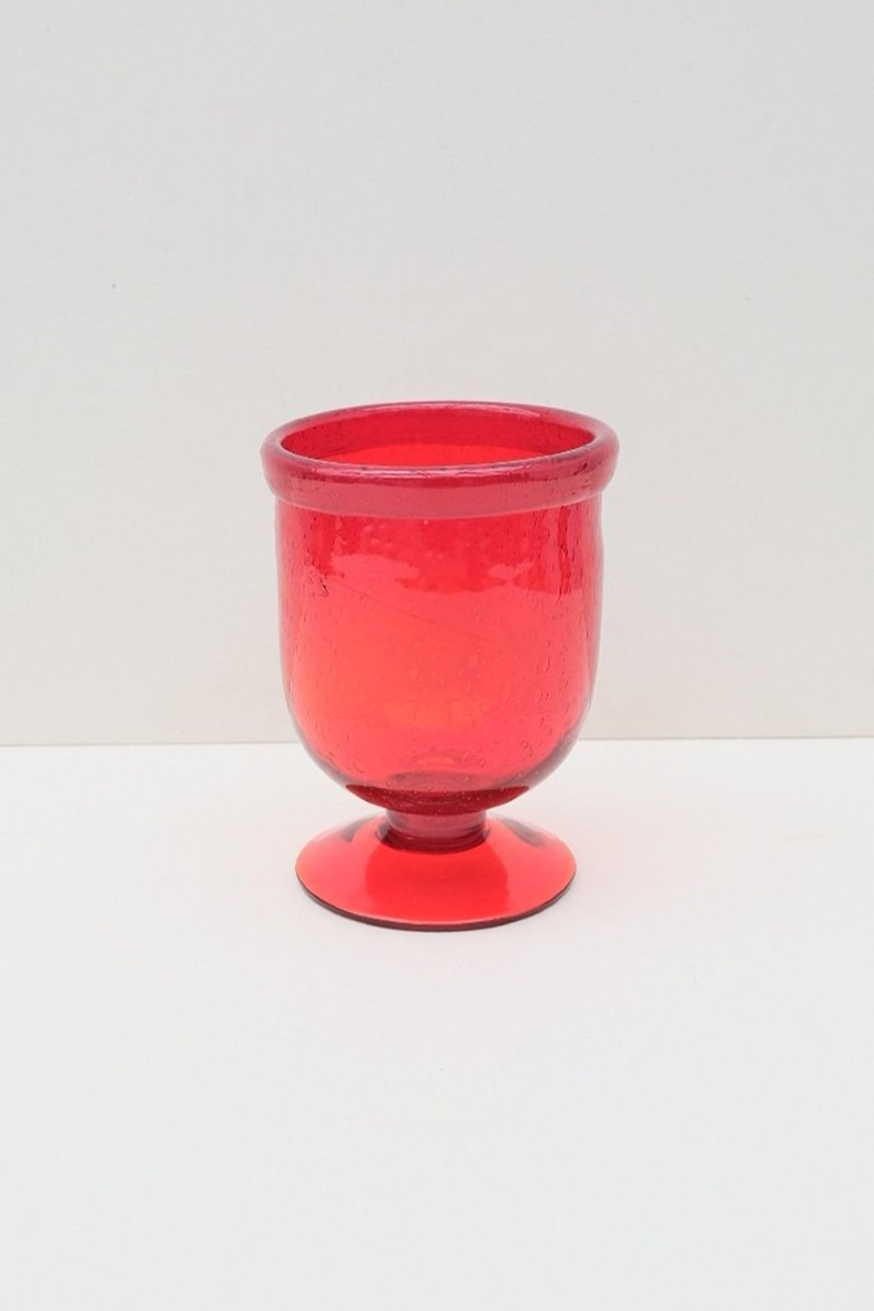 Red Blown Glass Vase, 1970 