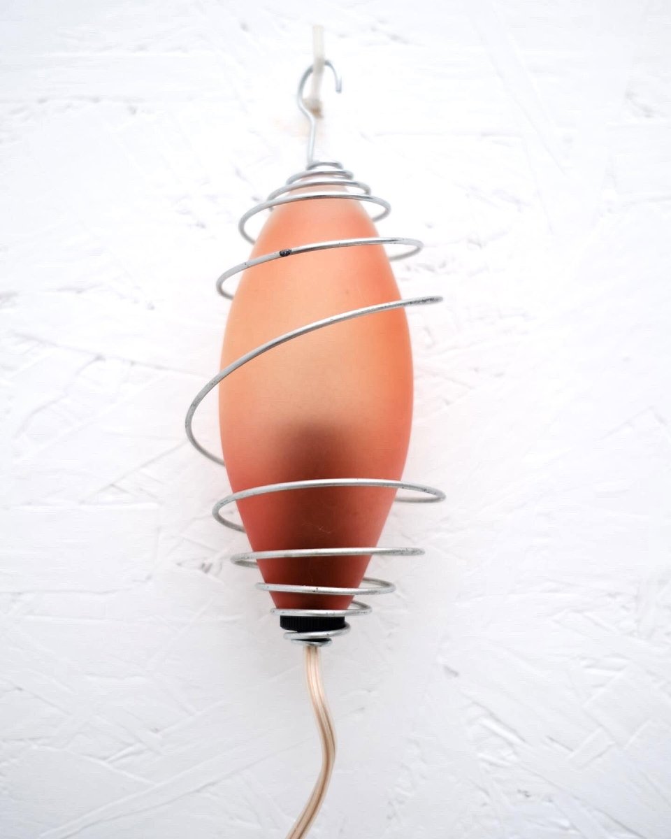Lampe « Baladeuse » De Tsé & Tsé En Métal Et Verre, 1997-photo-3