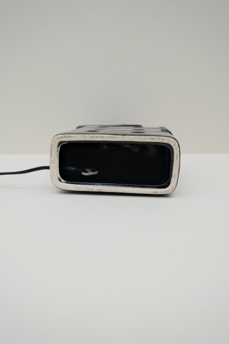 Ceramic “briquet” Lamp By Jc Peiré, 1970  -photo-2