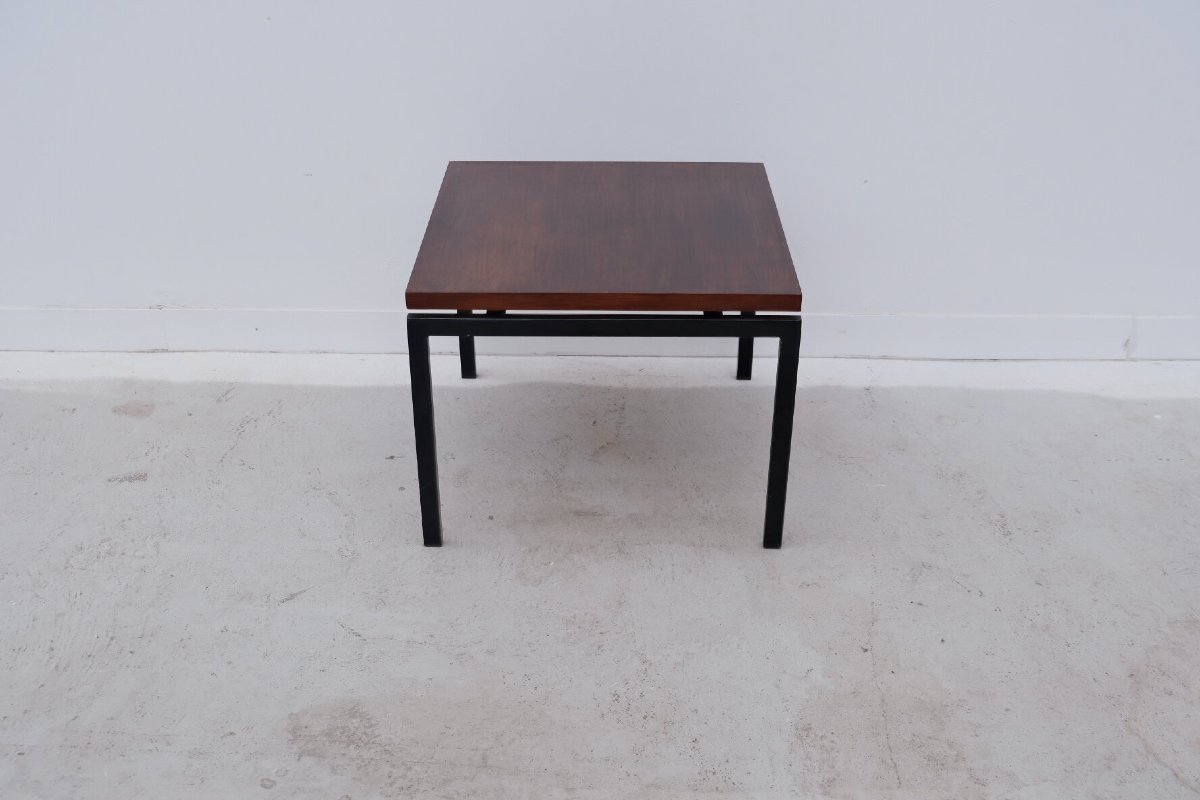 Teak And Metal Coffee Table, Germany 1960-photo-3