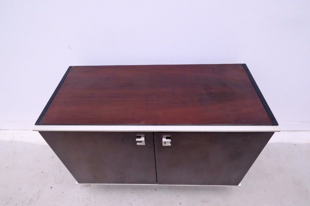 Sideboard By Abbondinterni In Mahogany, 1970  -photo-3
