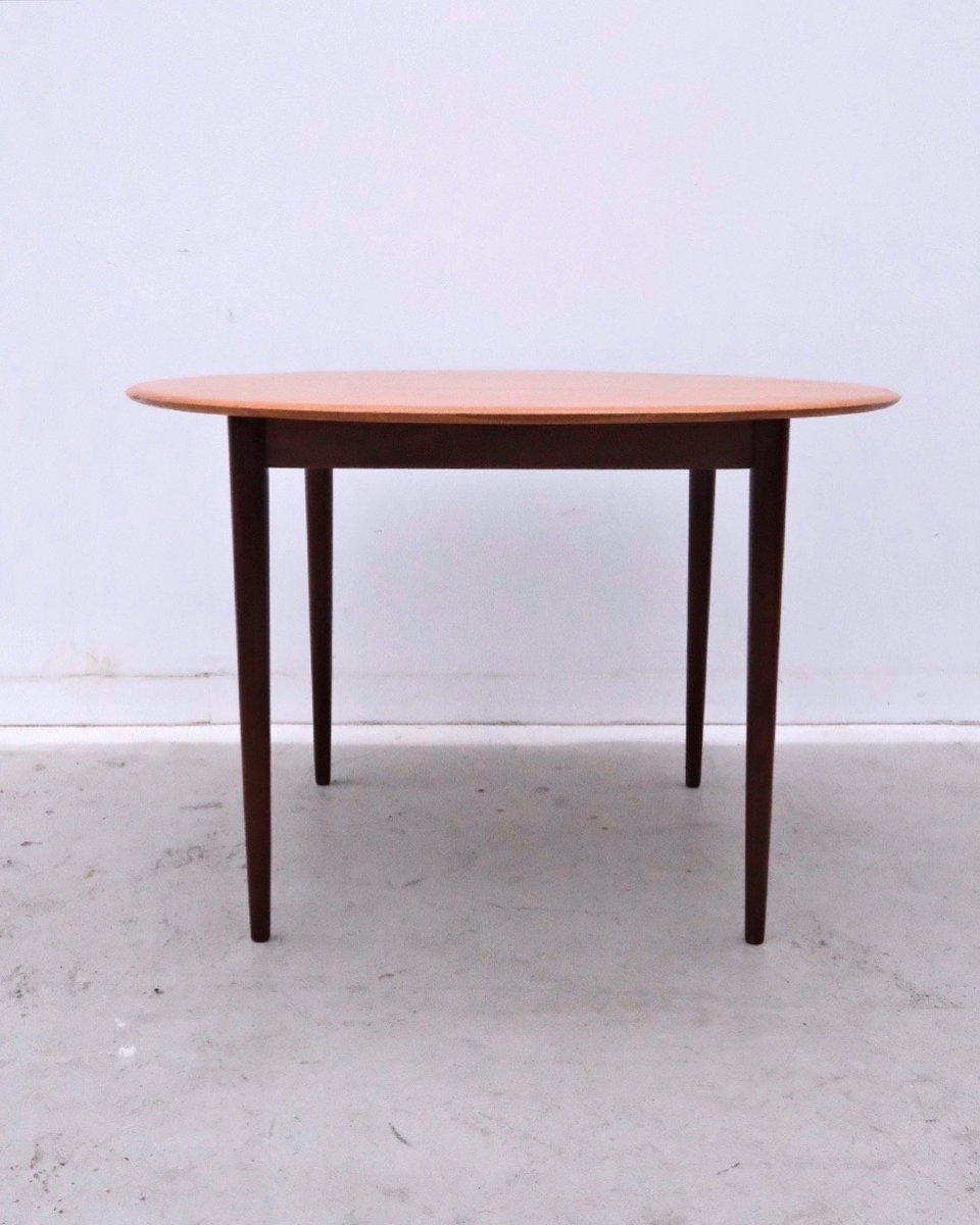 Table à Manger En Teck, 1960  -photo-2
