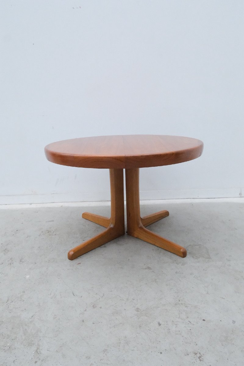Table a manger de BAUMANN de style scandinave en Teck, France 1970 -photo-2