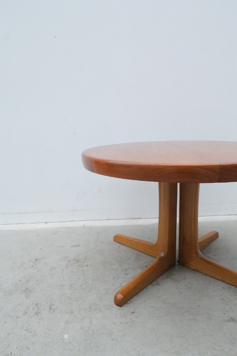 Table a manger de BAUMANN de style scandinave en Teck, France 1970 -photo-3