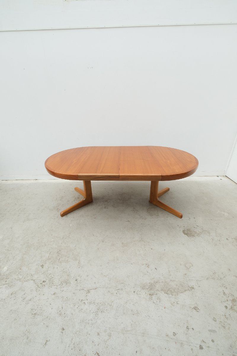 Table a manger de BAUMANN de style scandinave en Teck, France 1970 -photo-4
