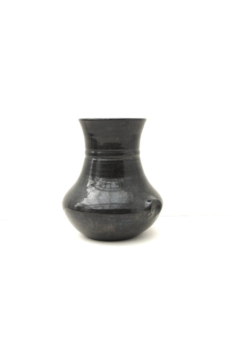 Accolay Ceramic Vase, France 1960  -photo-2