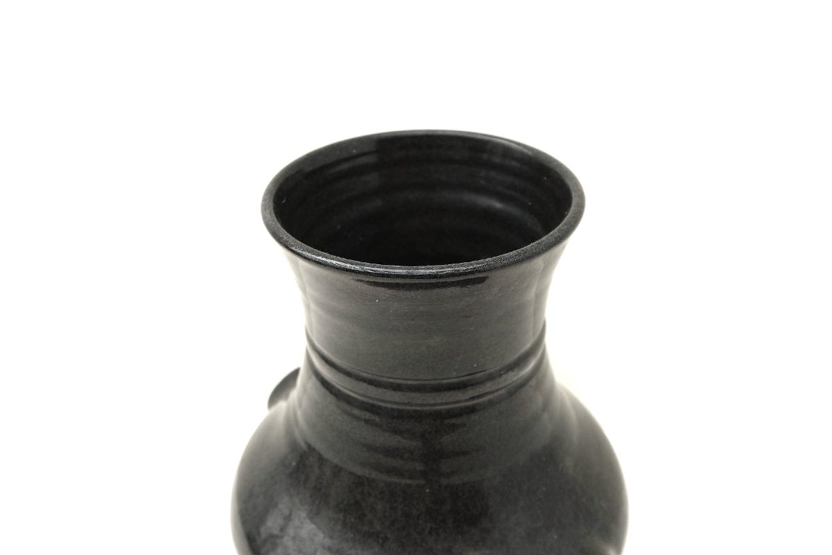 Accolay Ceramic Vase, France 1960  -photo-4
