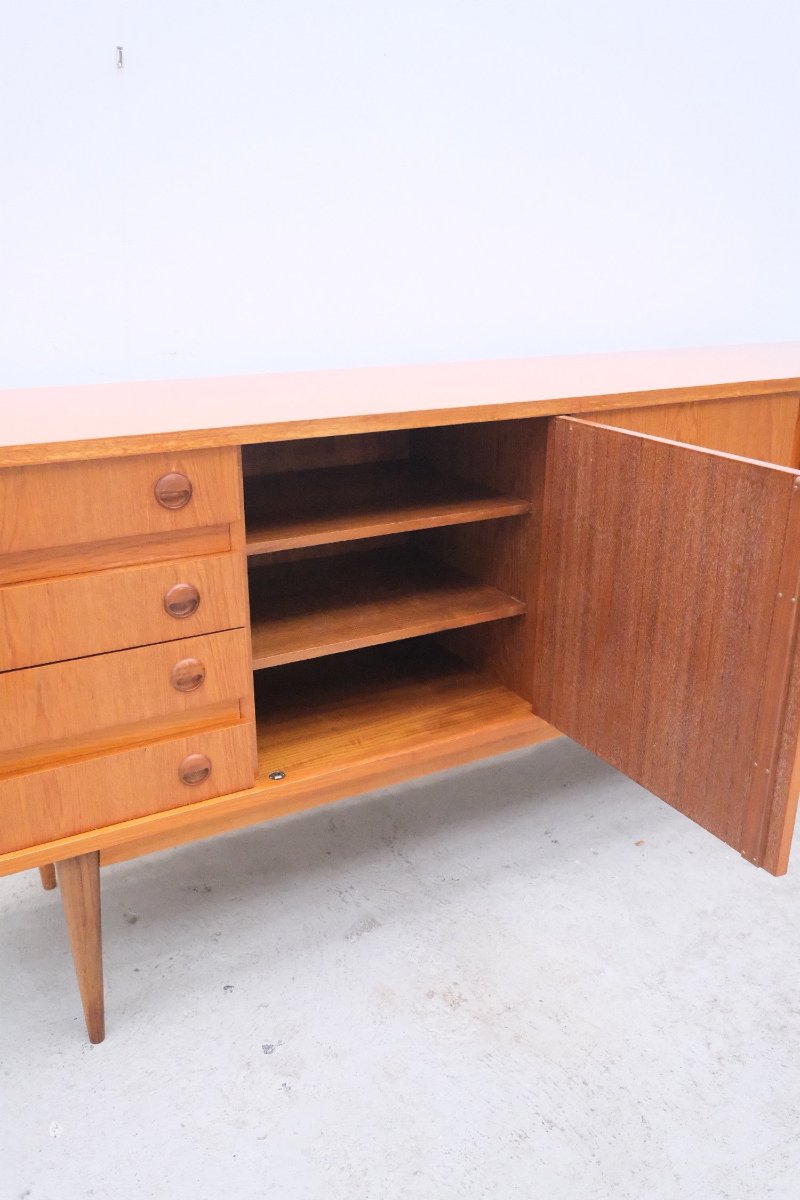Scandinavian-style Teak Sideboard, France 1970 -photo-1