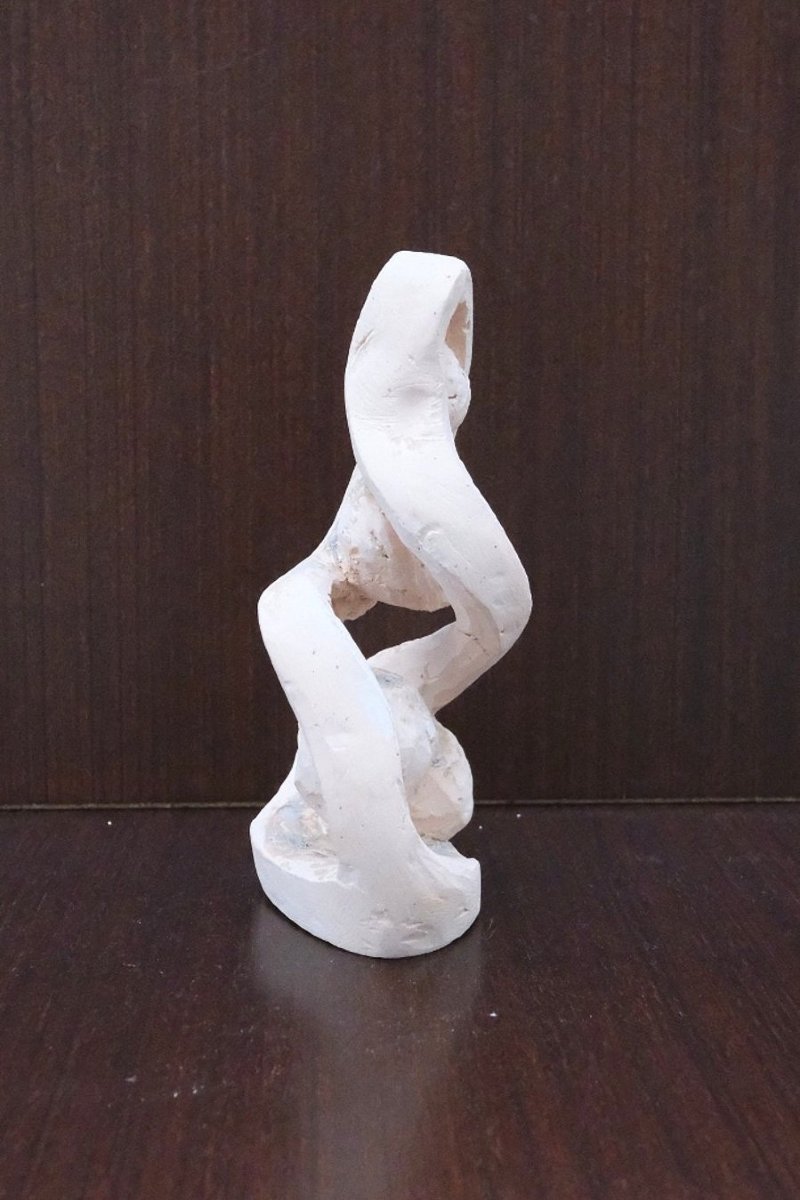 Sculpture prototype en terre cuite de Hugo VERHEYEN, 1970  -photo-1