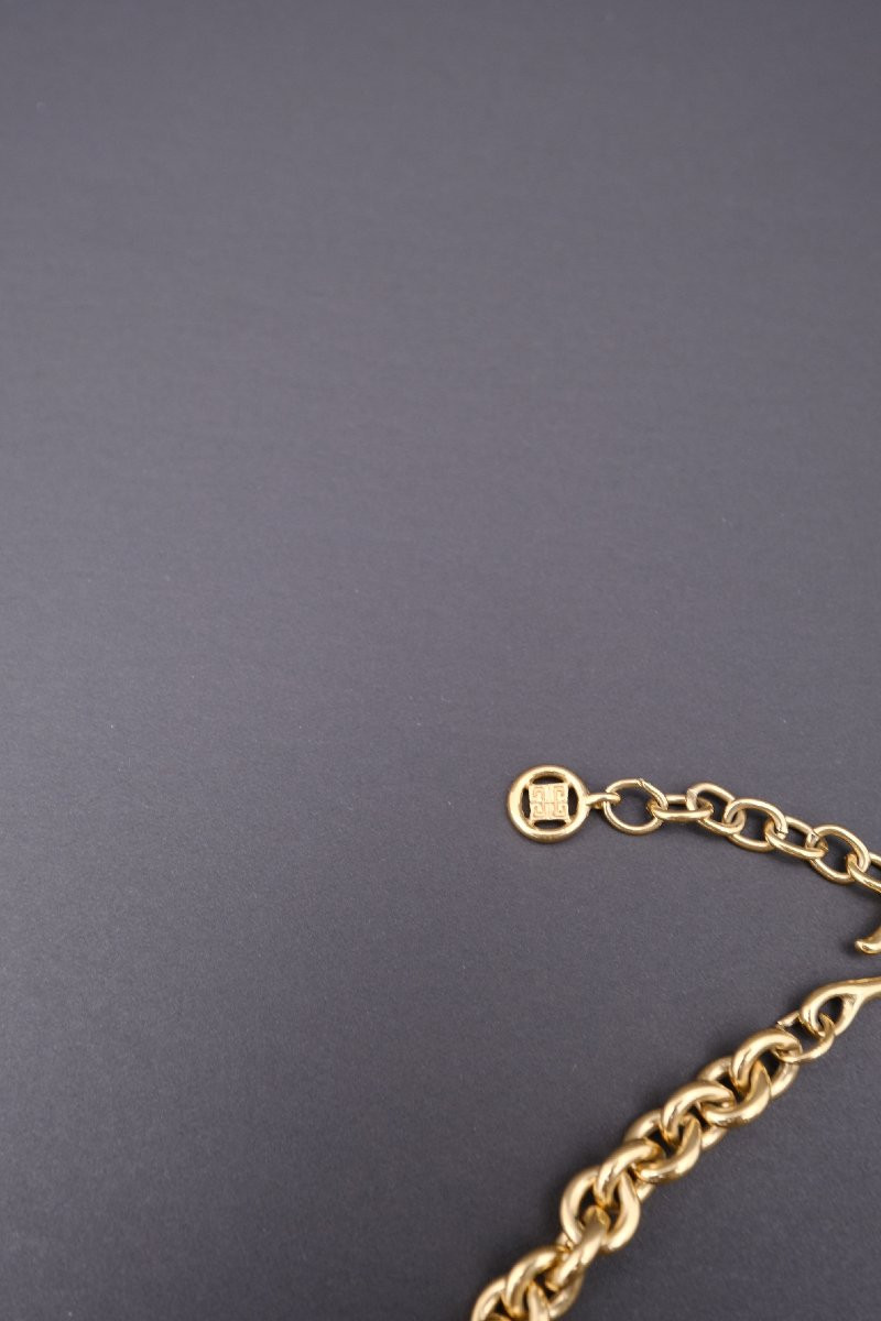 Collier de GIVENCHY en plaqué or, 1990-photo-3