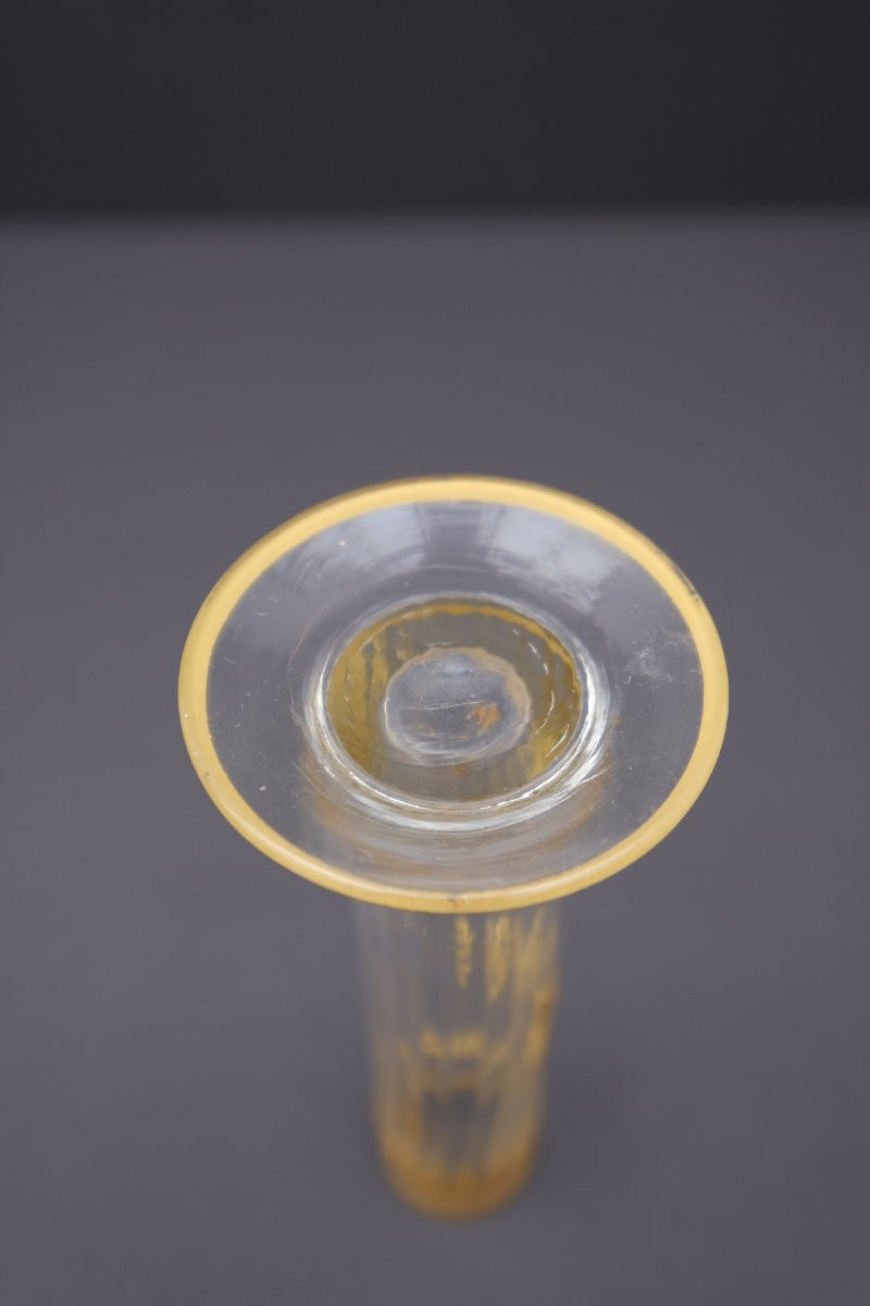 Soliflore en verre Napoléon III   -photo-4