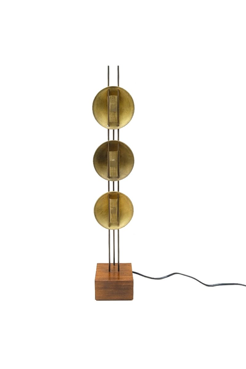 Lampe "Sybarite" de Eric de DORMAEL pour OMBRE PORTEE en laiton-photo-2