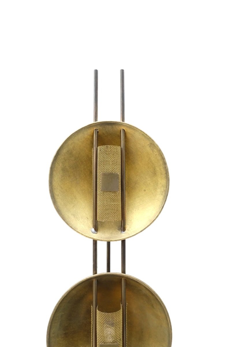Lampe "Sybarite" de Eric de DORMAEL pour OMBRE PORTEE en laiton-photo-3