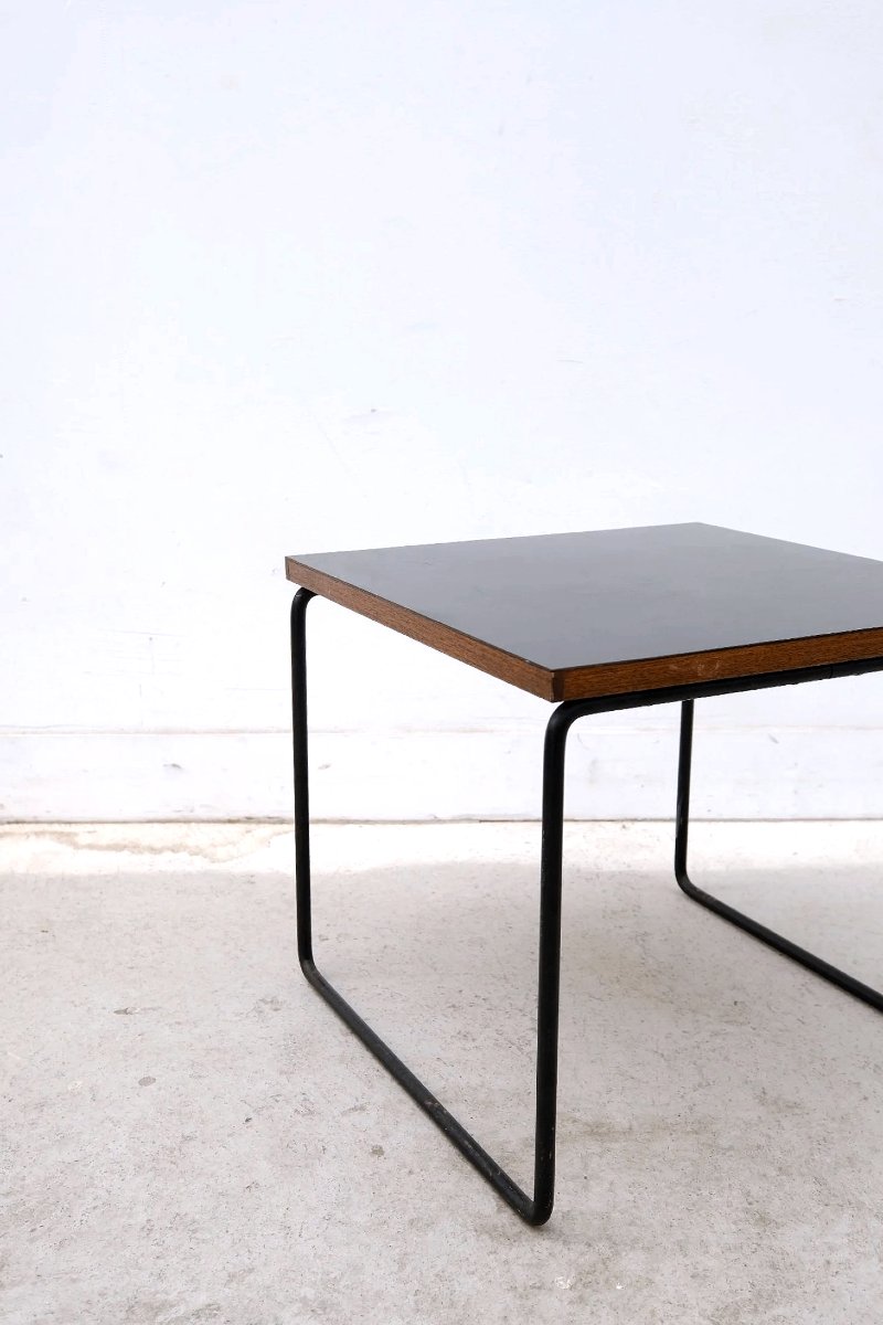 Table basse "volante" de Pierre GUARICHE pour STEINER, France 1950-photo-2