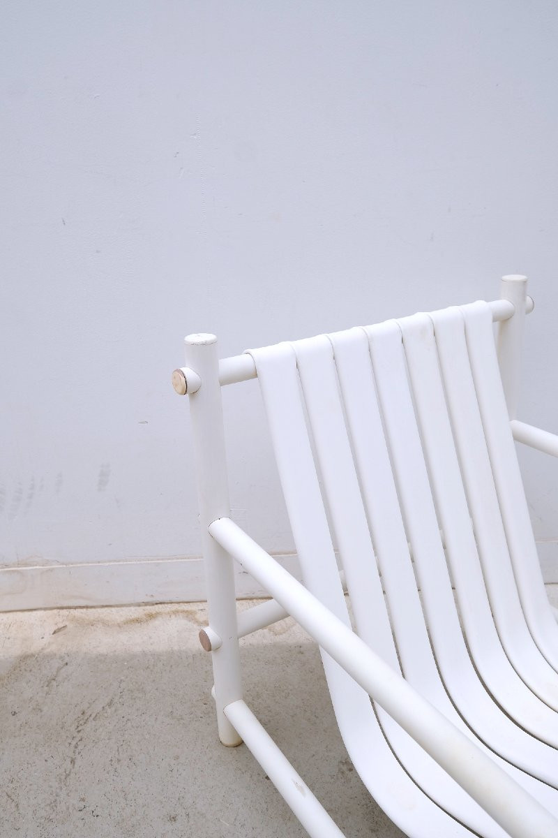 Fauteuil de Jardin en PVC, France 1970  -photo-3