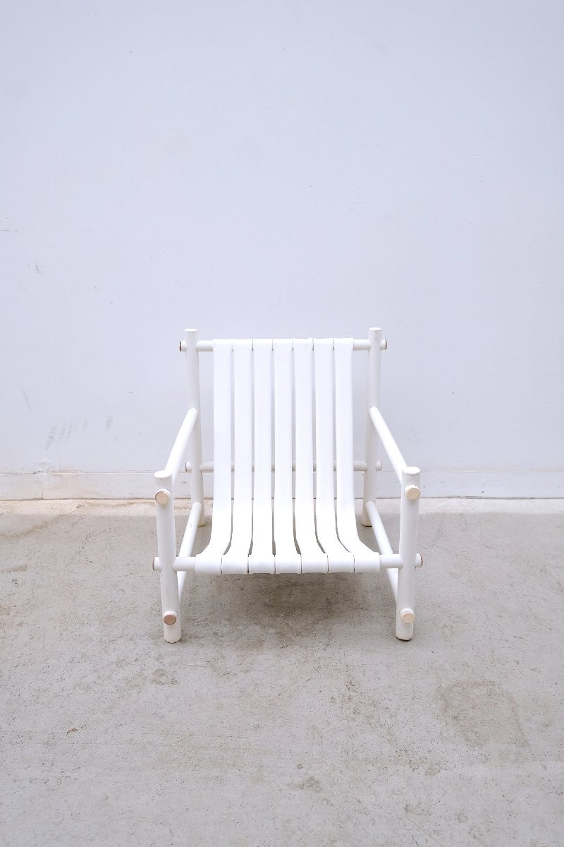 Fauteuil de Jardin en PVC, France 1970  -photo-4