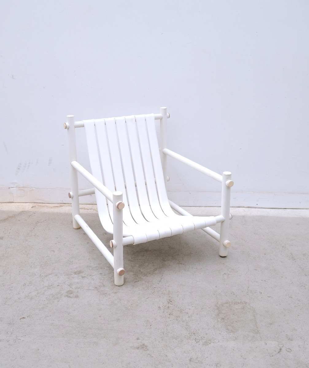 Fauteuil de Jardin en PVC, France 1970  