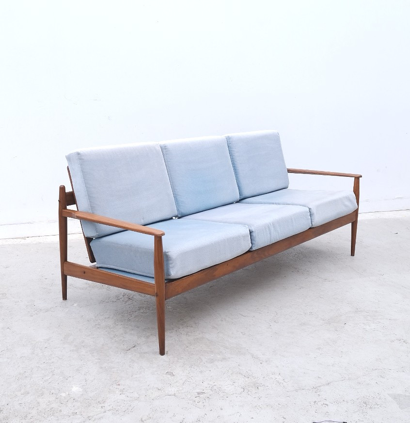 Canapé Scandinave en teck, Danemark 1960 