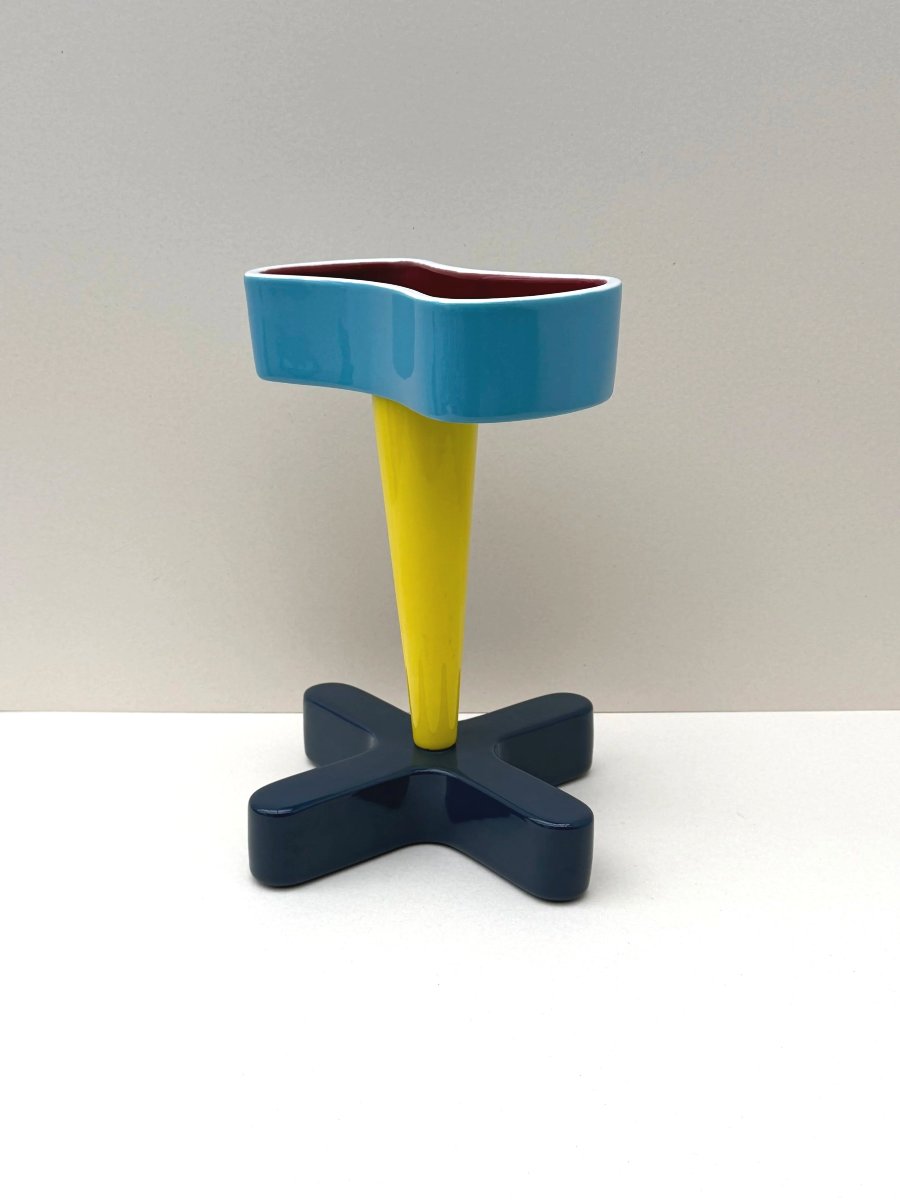 Vase en céramique de Karim RASHID pour BITOSSI n*24/349 avec boîte d’origine  -photo-2