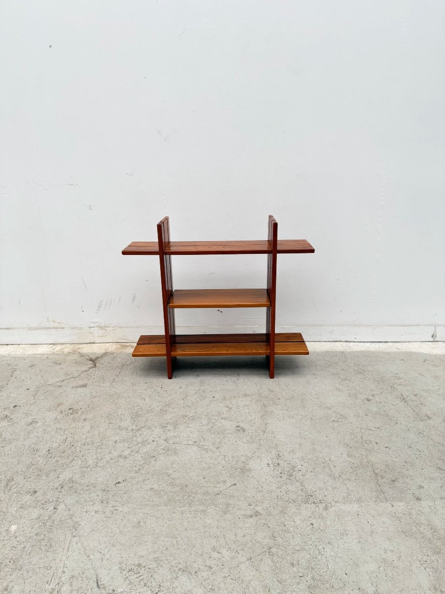 Étagère mural de Maison REGAIN en orme massif, 1960  -photo-2