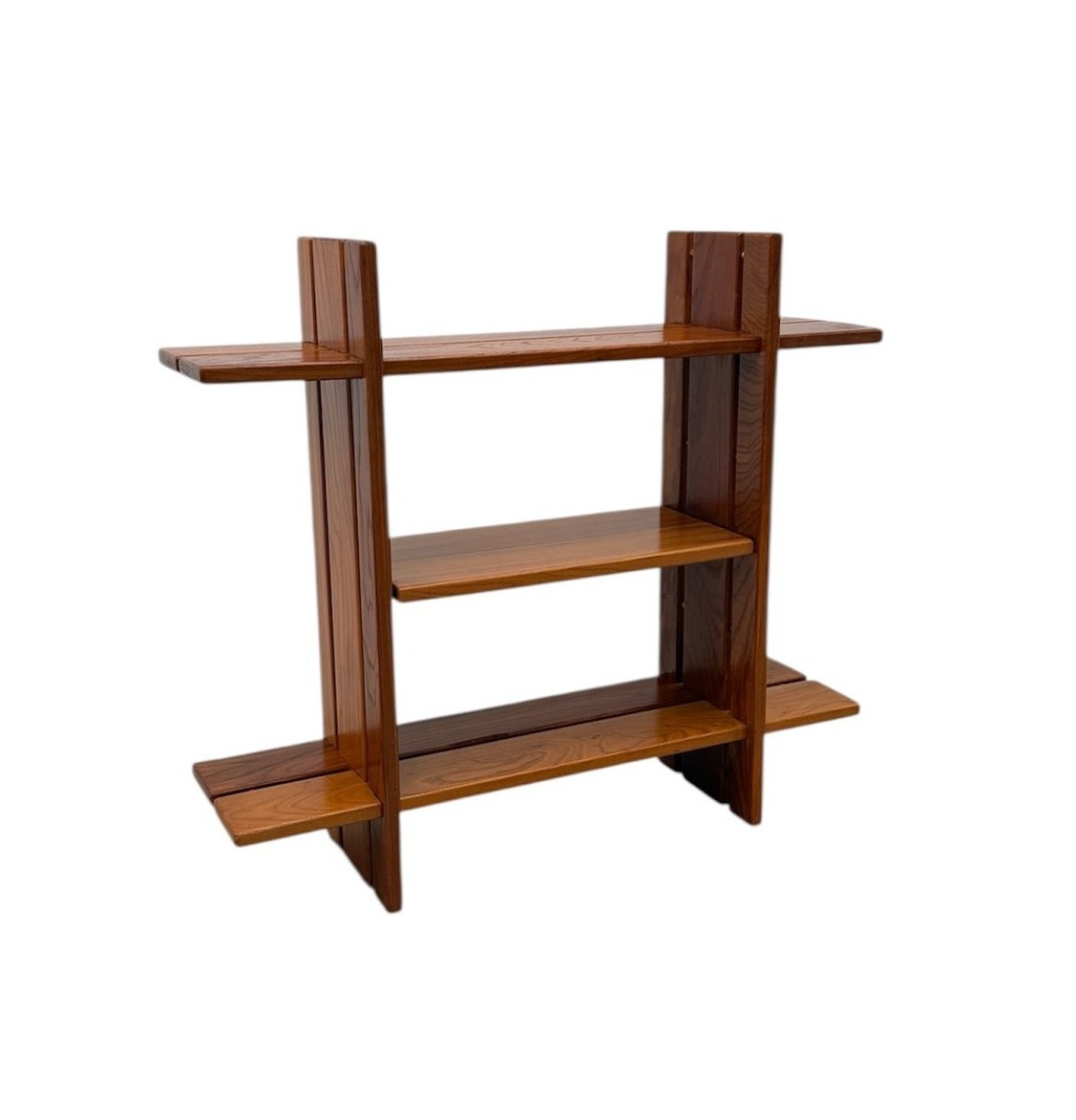 Étagère mural de Maison REGAIN en orme massif, 1960  