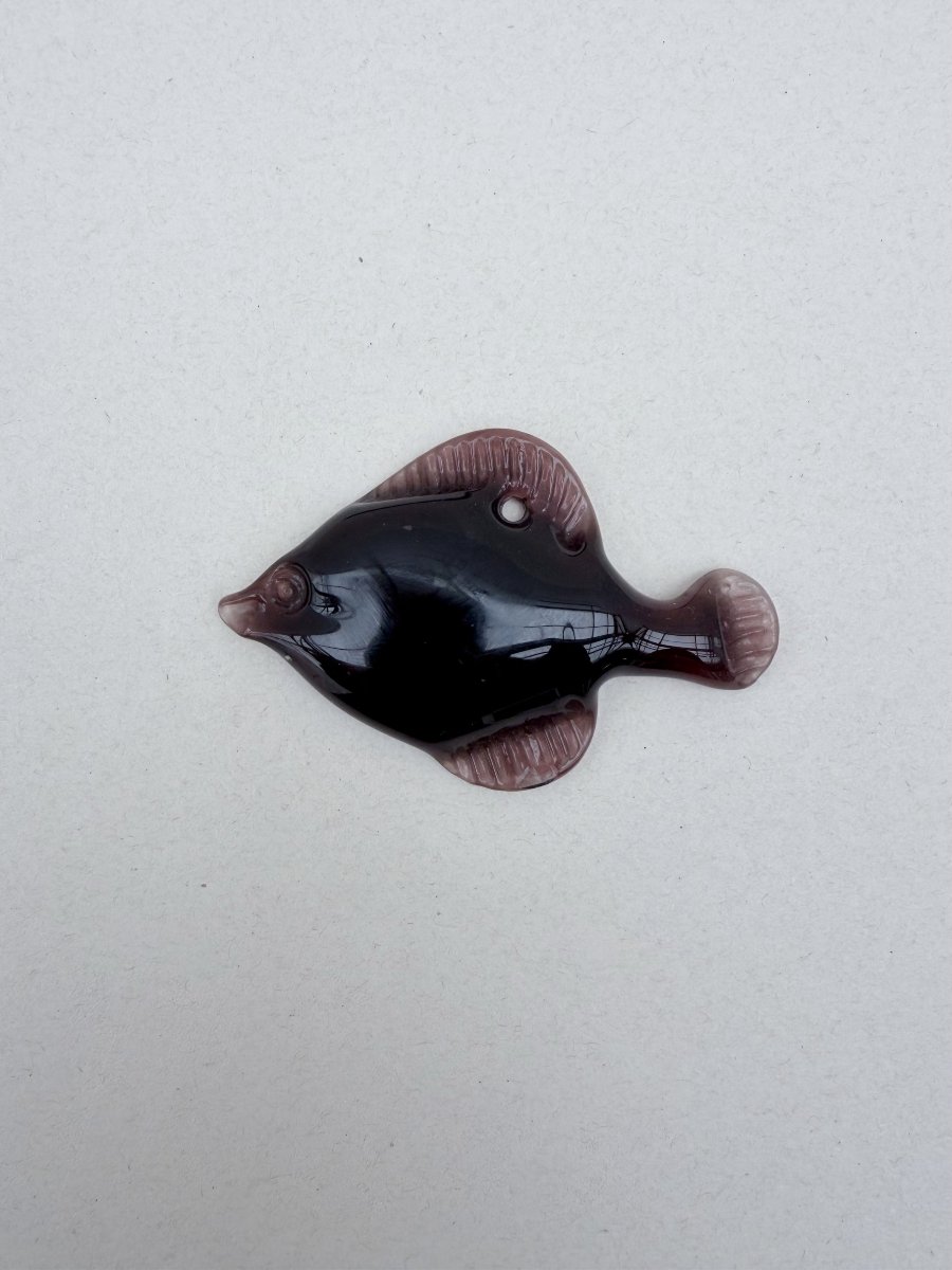 Sculptures « poissons » en verre murale d’Erik HÖGLUND pour Kosta BODA, Suède 1970-photo-2