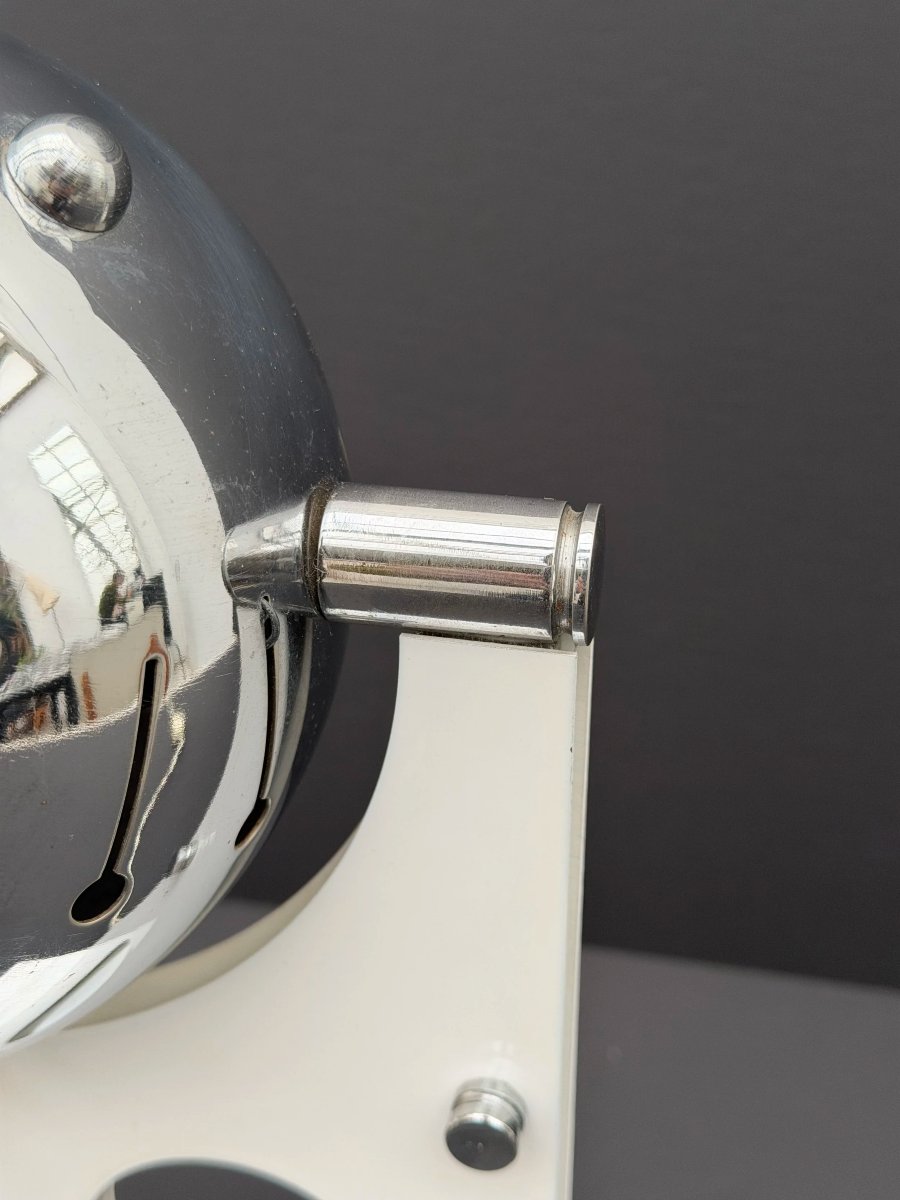 Lampe de STILNOVO en métal et chrome, Italie 1970  -photo-3