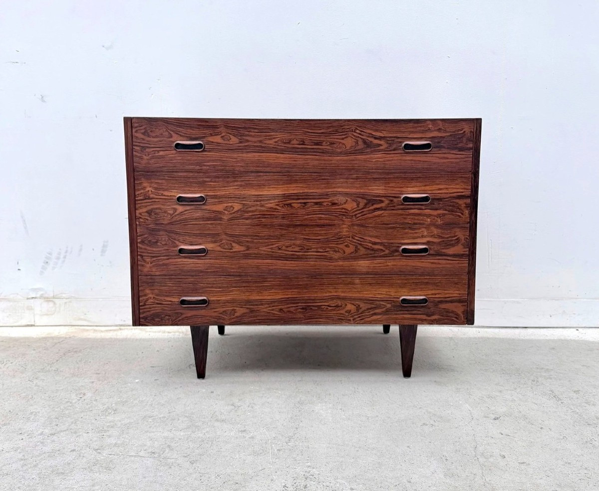 Scandinavian Chest Of Drawers In Rosewood, 1960  