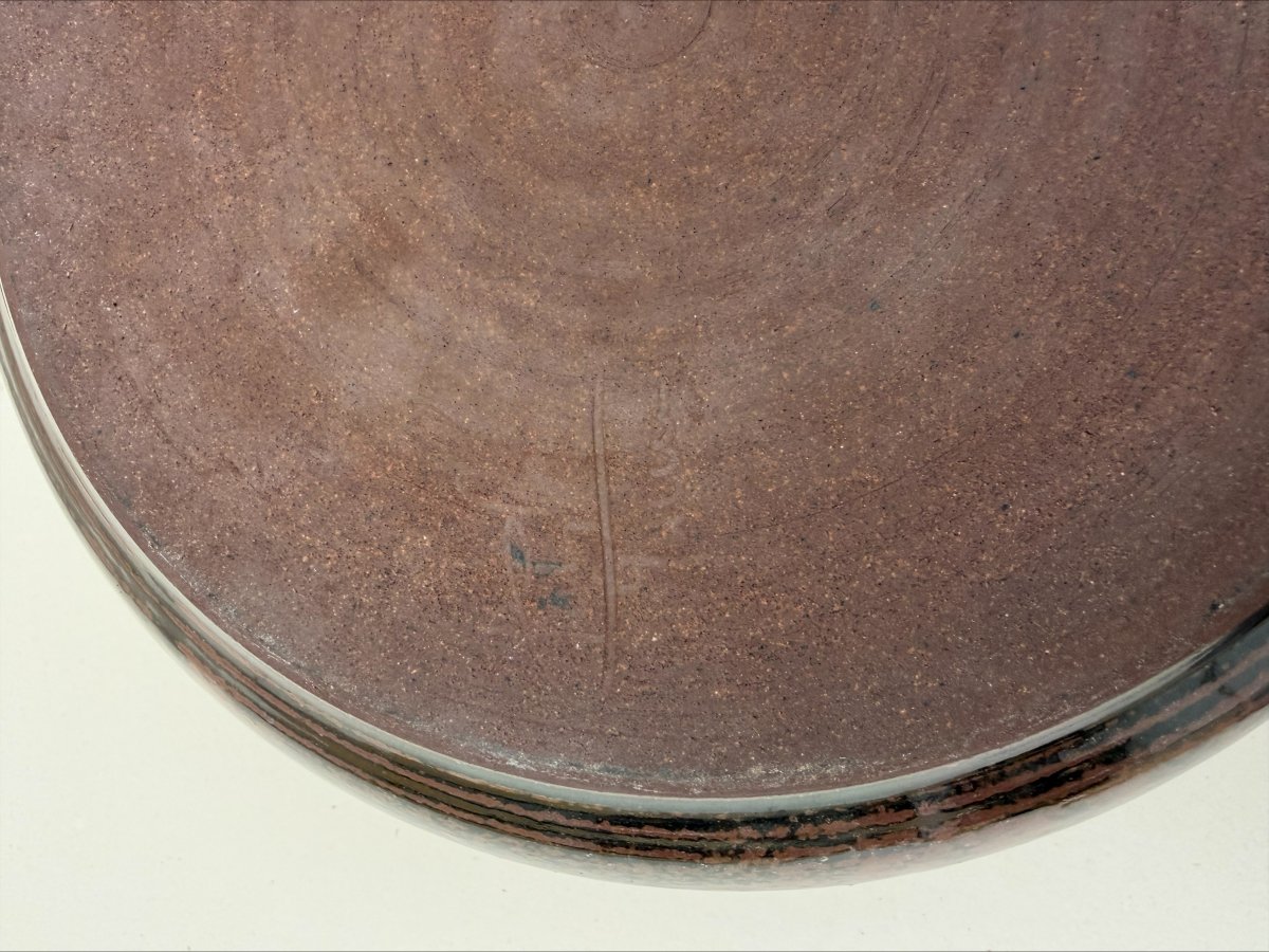 Soupière de Gabriel HAMM en céramique, France 1970-photo-1