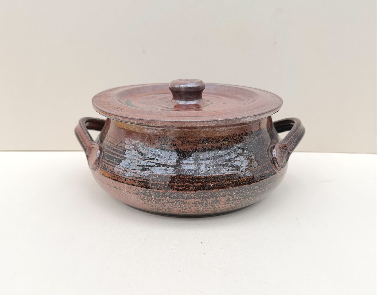 Soupière de Gabriel HAMM en céramique, France 1970