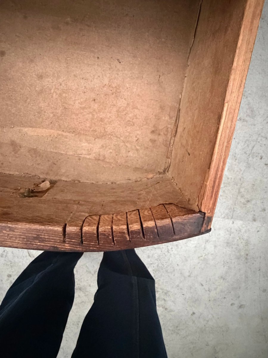 Commode en marqueterie d'époque LOUIS XIV début XVIIIe siècle, Portugal -photo-7