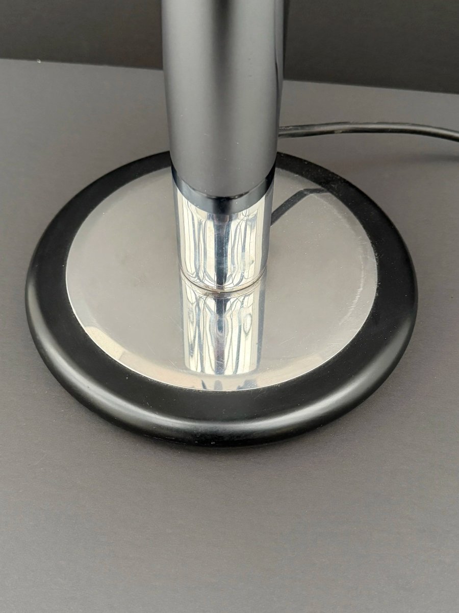 Lampe champignon en chrome, 1970  -photo-3